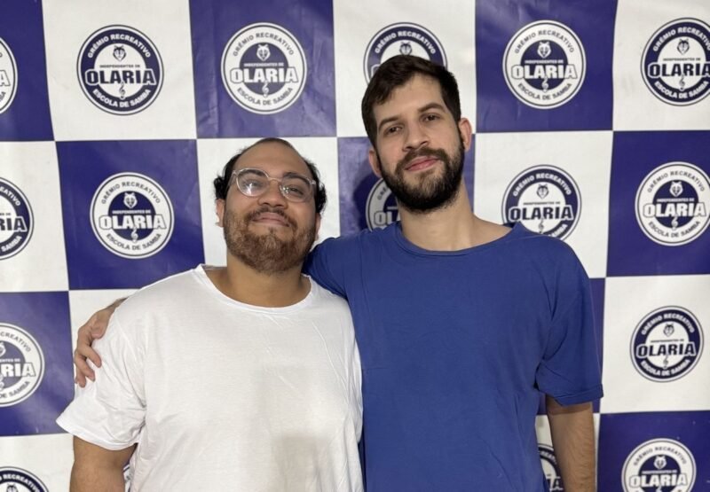 Independentes de Olaria clica Gabriel Antonio e Max na Comissão de Frente 2027