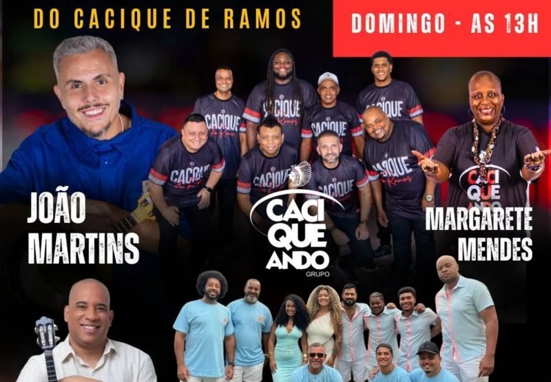 Onde tem Carnaval, tem clickSamba na 152ª Feijoada do Cacique de Ramos