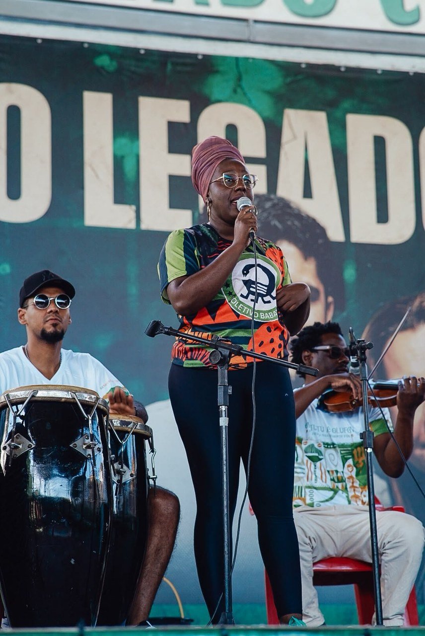 Babatunde abre as portas para a Comissão de Frente da Imperatriz Leopoldinense