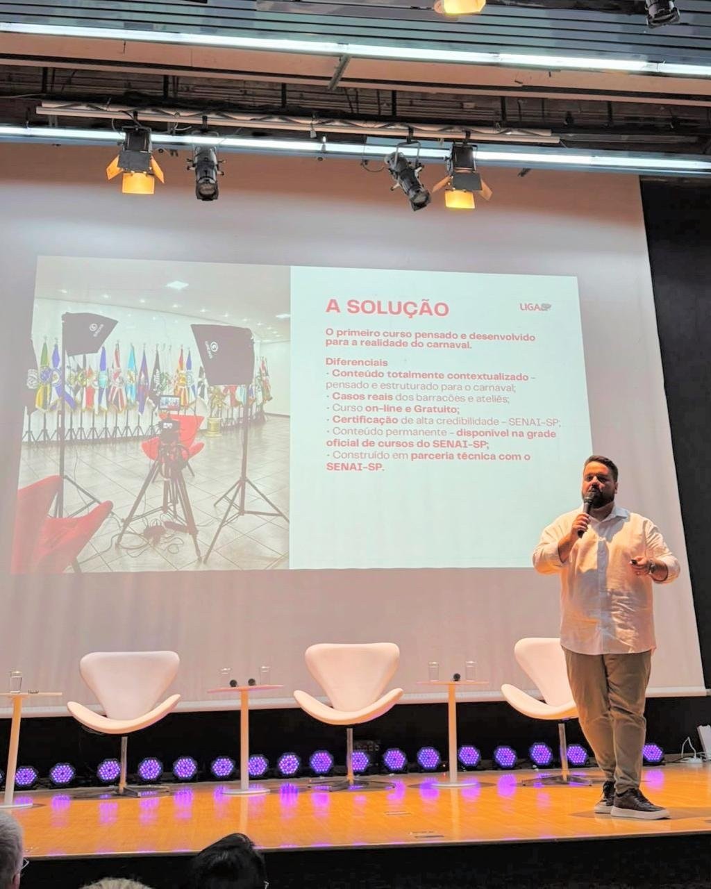 Carnaval inspira course de sustentabilidade reconhecido nacionalmente na Climate Week