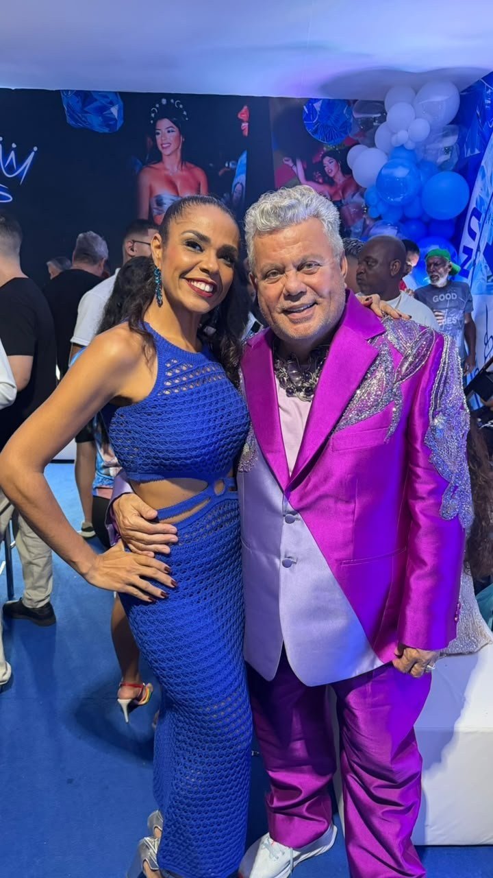 Nathalia Brito vive domingo de samba e prestigia coirmãs em preparação para o Carnaval 2027