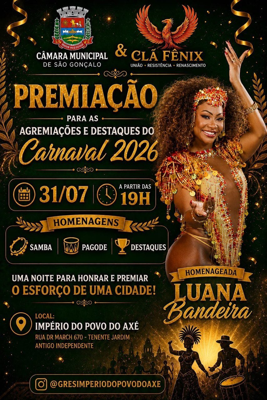 Um fim de semana de reconhecimento no Carnaval com Luana Bandeira