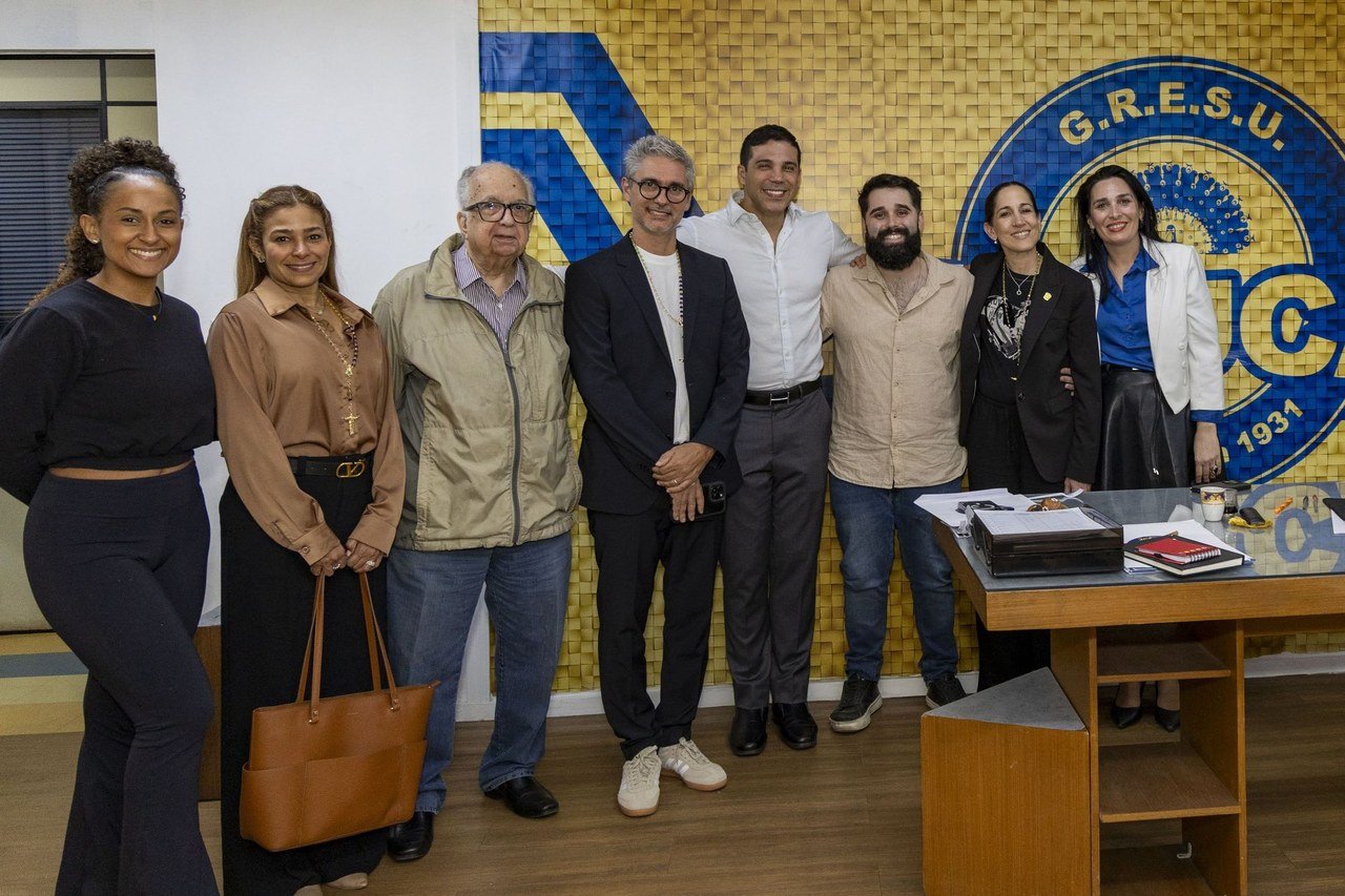 O brilho do Panamá na Cidade do Samba: Unidos da Tijuca recebe comitiva internacional