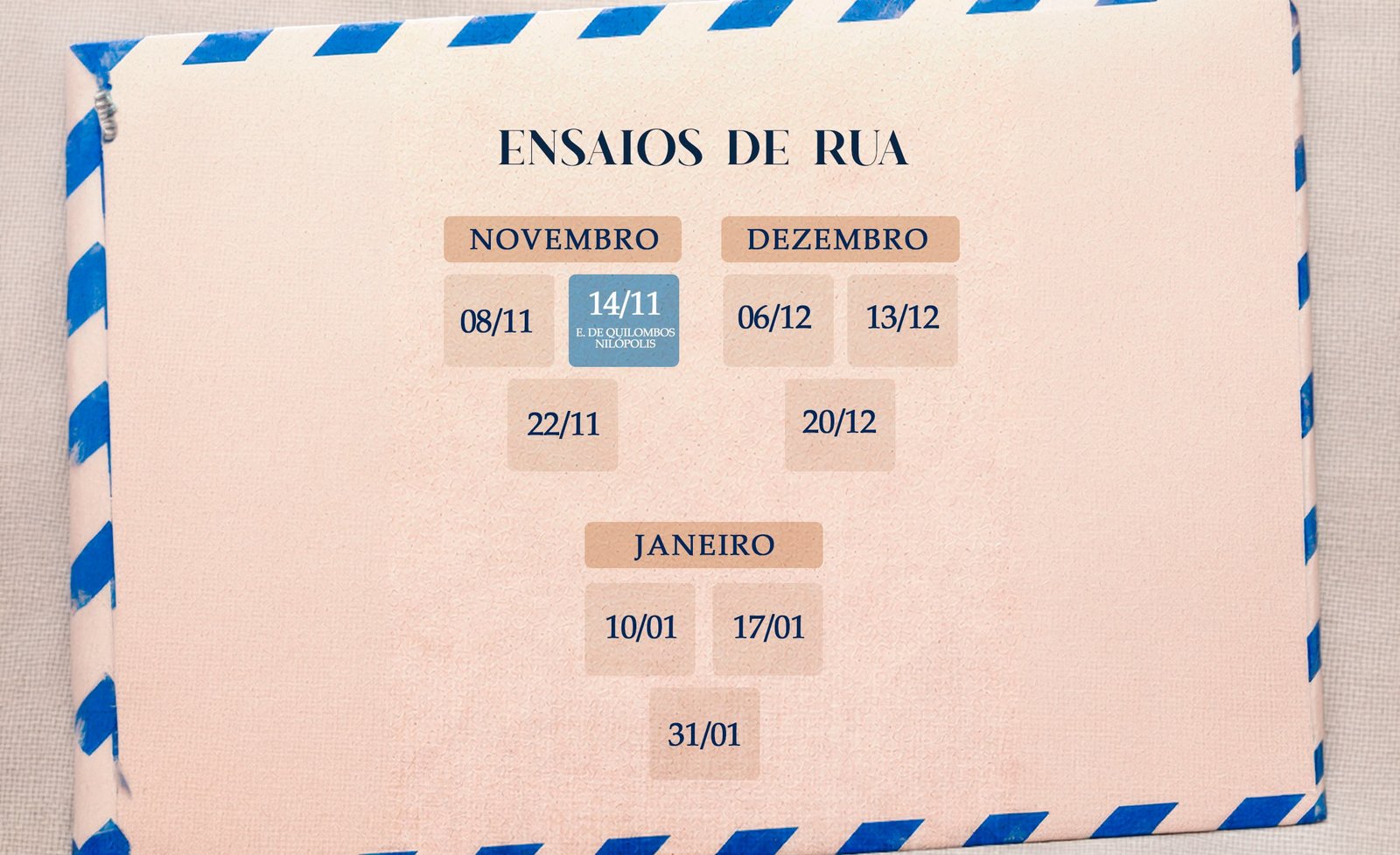 Portela abre os ensaios com a comunidade: 25 encontros até janeiro para o Carnaval 2027